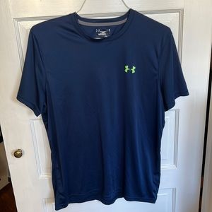 Blue Under Armour heatgear t-shirt